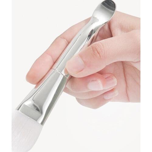 1pc Double Head Professional Makeup Brushes Face Mask Brush Silicone Gel DIY Beauty Tools for Skin Care Reusable Cosmetic Tool