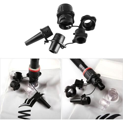 Multifunctional Kayak Pump Valve Adapter Conversion Surfboard Inflatable Head for Outdoor Watering Playing Supply