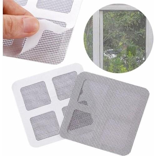 3Pcs Anti-Insect Fly Door Window Anti-Mosquito Screen Mesh Repair Tape Patch Easy to Use