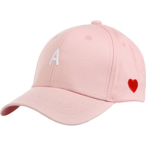 New Baseball Cap Fashion Cotton Letters Embroidery Baseball Hat Womens And Mens Solid Color Outdoor Sports Shade Caps TG0071