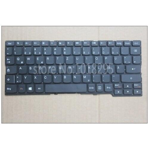 New GR Laptop keyboard for Lenovo Yoga 2 11 German keyboard No frame
