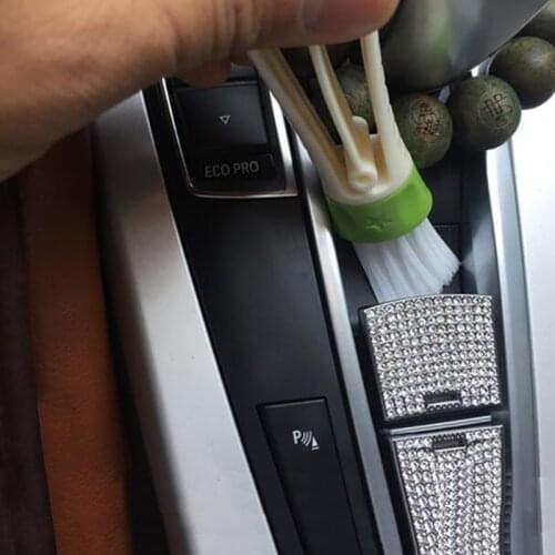 NEW Car Air-Condition Vent Outlet Cleaner Double Ended Brushes FOR BMW E90 F45 E46 E38 E89 E63 E88 E64 E61 E82 E70 Accessories