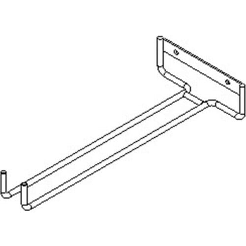 Under Cabinet Shelf Wine Glass Cup Holder Hanging Rack Storage Counter Bar