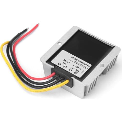 DC24V To 12V 20A 240W Step Down Converter Buck Voltage Regulator Module Waterproof IP68 Waterproof Step-Down Module