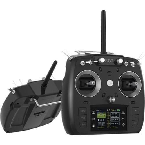 SIYI FT24 2.4G 12CH 15KM Long Range Radio Transmitter with OTA Mini Receiver for TBS Crossfire/ Frsky R9M RF Module FPV Drones