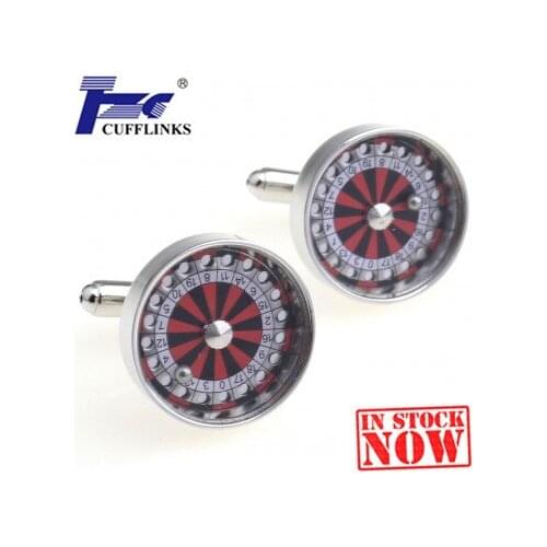 Lucky Roller Cufflink Cuff Link 2 Pairs Free Shipping Promotion
