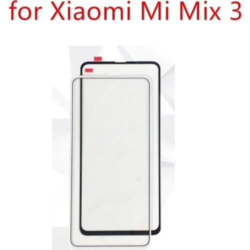 For Xiaomi Mi Mix 3 Touch Screen Glass Sensor Panel Front Glass Panel Digitizer Touchpad for Xiaomi Mi Mix3 Repair Spare Parts
