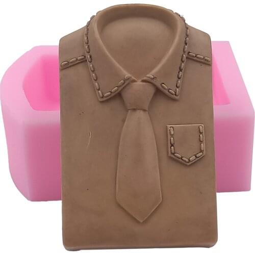 Monqui Mans Shirt Silicone Soap Molds Candle Molds Art Craft Molds Resin Molds