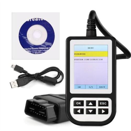 High Quality Creator C110 BMW Code Scanner professional original upgraded online for BMW fault auto diagnosis detector free ship