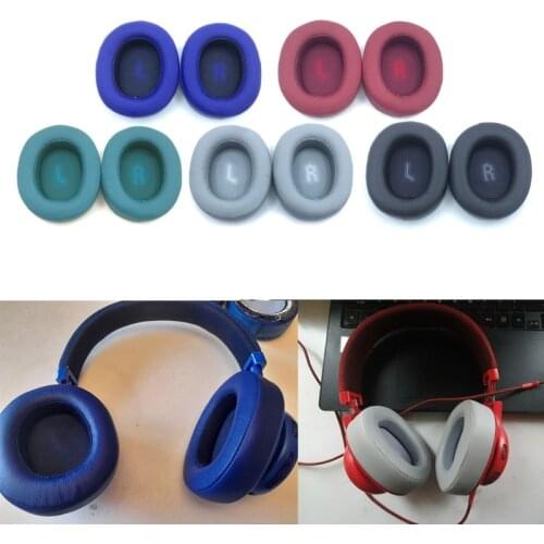 Y5JF Ear Cushions Cover Cups Earmuffs Replacement for E55BT/E55BT Quincy Headset