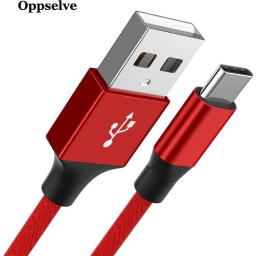 Oppselve Type C USB Cable for Huawei Honor 10 Xiaomi MI5S 6 One Plus 3t Charging Data Type-C USB Cable For Samsung Xiaomi redmi