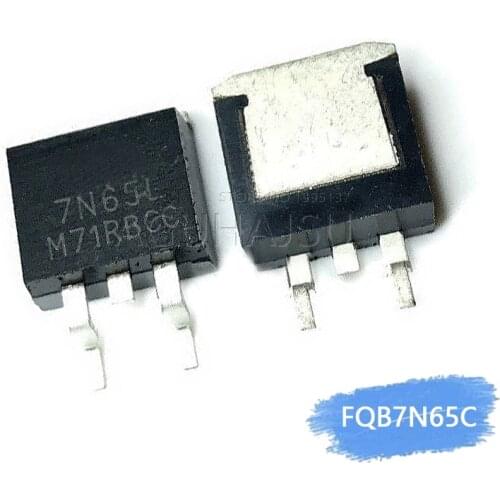 10pcs/lot FQB7N65C UTC7N65L 7N65 TO-263
