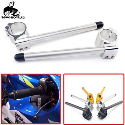 For Honda CBR1000RR CBR 1000RR CBR1000 RR 2004-2018 Motorcycle Handlebar Racing Adjustable CNC 50mm Clip On Fork 7/8" Handle Bar
