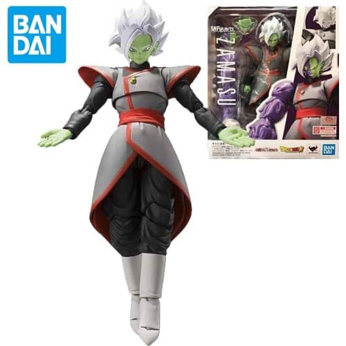 Bandai SHF Dragon Ball 19cm Fit Zamasu Anime Model Action Figure Adult Doll Decoration Toy Childrens Birthday Gift