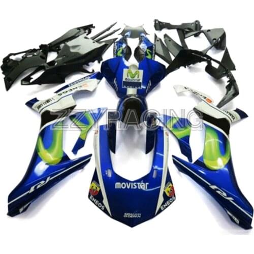 Injection Fairings for Yamaha YZF R1 2015 - 2017 2016 Complete Panels ABS Plastic Panels YZF1000 R1 15 16 17 Blue Black Panels