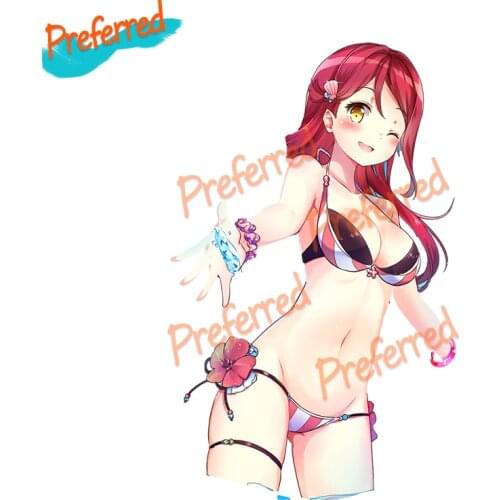 Hot Selling Bikini Nude Sexy Anime Girl Car Sticker Die Cutting