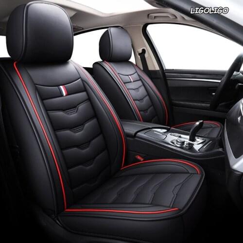LIGOLIGO 1 PCS car seat cover For audi a3 8p 8l sportback q7 2007 q5 a4 b7 avant a6 c5 avant accessories seat covers