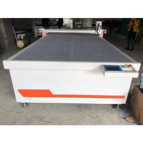 Best price CNC cardboard cutting machine,1625 oscillating knife cutting machine with CCD camera
