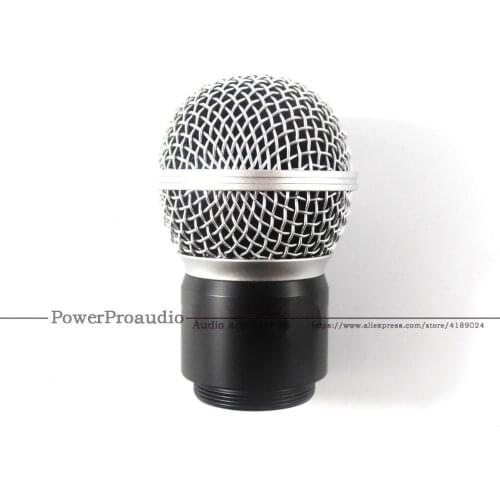 New Replacement Ball Head Mesh Microphone Grille with capsule for Shure SM58