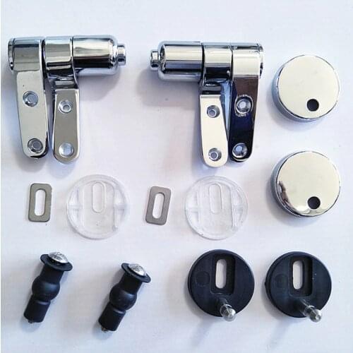 Resin solid wood toilet seats cover cushion quick release hinge high quality,Fixed bracket hinge metal fittings thickened,J19404