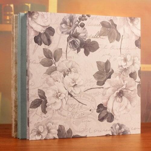 Polaroid 600 12 inch self-adhesive film diy handmade album romantic couple family baby growth creative wooden cover album MJ