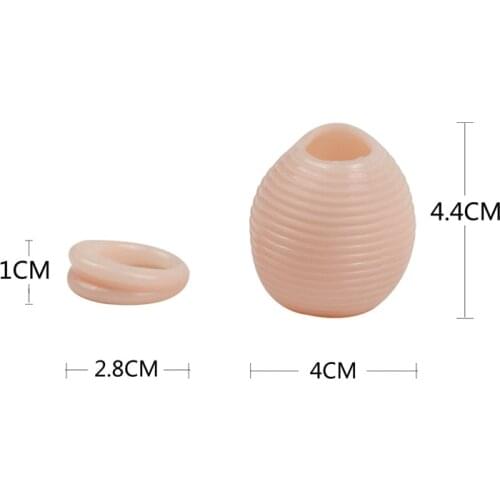 Sex Toys for Men 2pcs /set Protection Time Delay Ball Penis Rings Sex Product Cock Rings