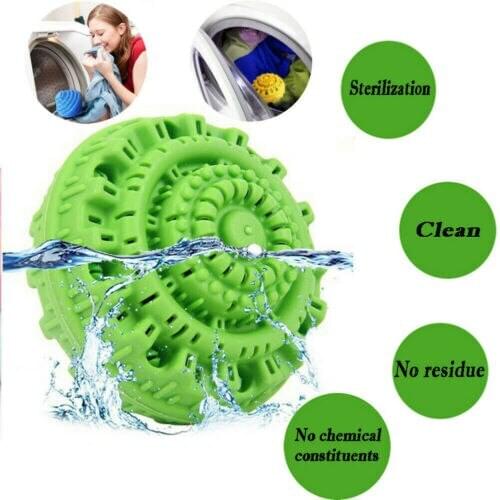 Laundry Cleaning Balls TPR Decontamination Hair Removing Washing Ball for Washing Machine Home Clean Washer