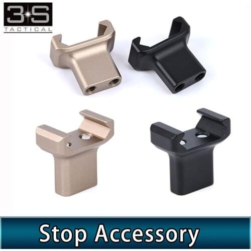 Tactical Arisaka Version For 20mm Picatinny Rail Han d Stop CNC Aluminum Hand Guard Accessory