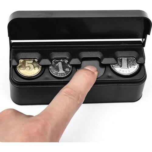 Universal Car Organizer Coins Case Storage Box for ford focus 2 3 Hyundai solaris i35 i25 Mazda 2 3 6 CX-5 Car Accessories