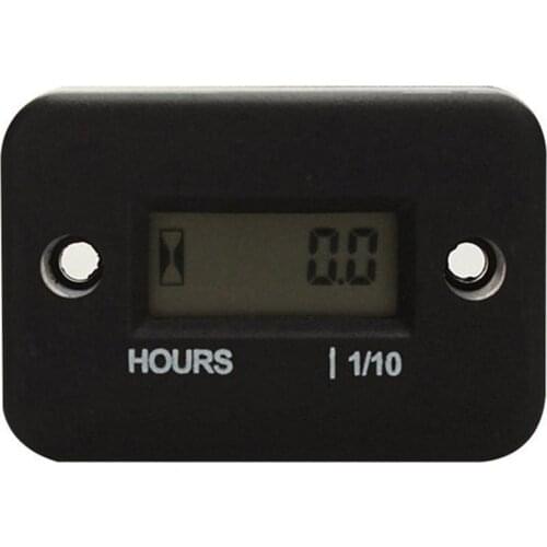 High Performance Car Digital Engine Tach Tachometer Hour Meter Inductive For Motorcycle Car Motor Stroke Engine
