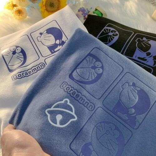 Japanese Tee Cotton100% Woman Tshirts Super Cute Cartoon Vintage Anime T Shirts 2021 Summer New Plus Size Teens Kawaii Clothes