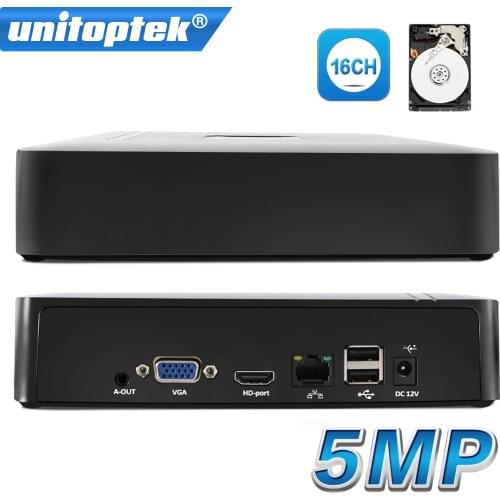 16CH 5MP H.265 CCTV NVR Security Video Surveillance Network Video Recorder 4MP 5MP IP Camera Output Motion Detect XMEye