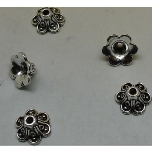 A2326 bead cap 300pc / lot0.4 g 9x9mm antique silver alloy jewelry accessories