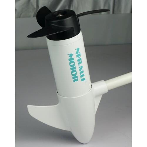 Free Shipping MARINE 40LBS ELECTRIC OUTBOARD TROLLING MOTOR HEAD With Propeller PARTS MOTOR&PROPELLER WHITE For Salt Water