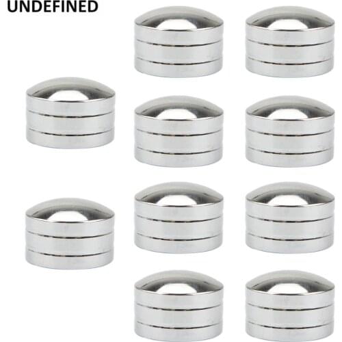 Motorcycle Bolt Cover Cap CNC Aluminum Round Bolts Head Screw Caps For Harley Touring Road King Dyna Sportster Softail Twin Cam