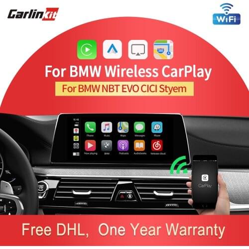 Carlinkit Decoder Wireless CarPlay Android Auto For BMW All Models CIC NBT EVO System Multimedia Mirror AirPlay IOS 14 Free DHL