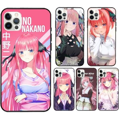 Nino Nakano Fundas For iPhone 12 Pro Max Mini XR X XS Max SE 2020 6S 7 8 Plus 11 Pro Max Phone Case