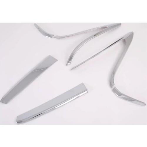 For Toyota Prius Hatchback 2019 2020 ABS Chrome Car Rear Light Cover Taillight Trim Decoration Sticker Car Styling Accessories