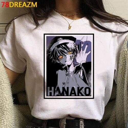 Toilet Bound Hanako Kun t shirt women casual white t shirt graphic tees women clothes summer top ulzzang