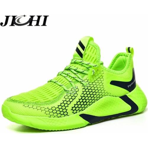 JICHI Mens Breathable Sneakers