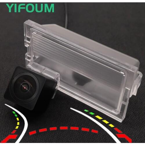 AHD Fisheye Dynamic Trajectory Car Rear View Camera For Land Rover LR2 LR3 LR4 Freelander Discovery 2 3 4 Range Rover Sport