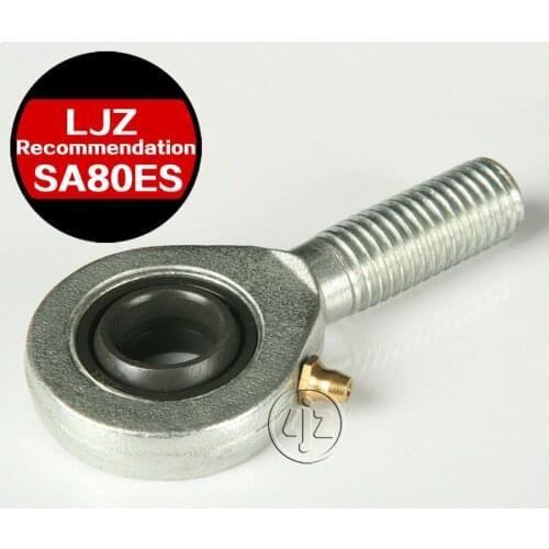 Combination of rod ends Bearings M64*4 Right and Left hand thread 80 mm ball 1 Pieces/lot