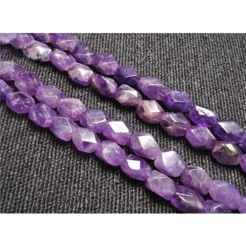 Natural 15x20mm Faceted Squareness Stone Round Beads 15'' Strands Jewelry