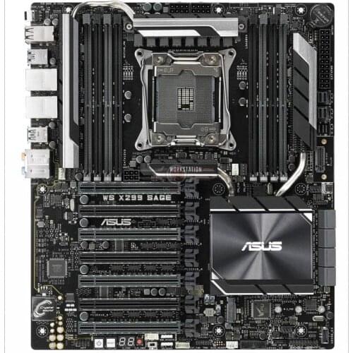 WS X299 SAGE Workstation motherboard 4-channel full-speed graphics card crossfire dual network cards