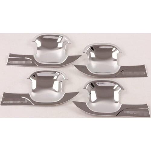 Car Door Handle Bowl Cover Trim ABS Fit for Ford Ranger 2012- 2015 Car Accessories Styling