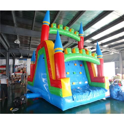 New design kids slide inflatable dry slide inflatable land slide for sale