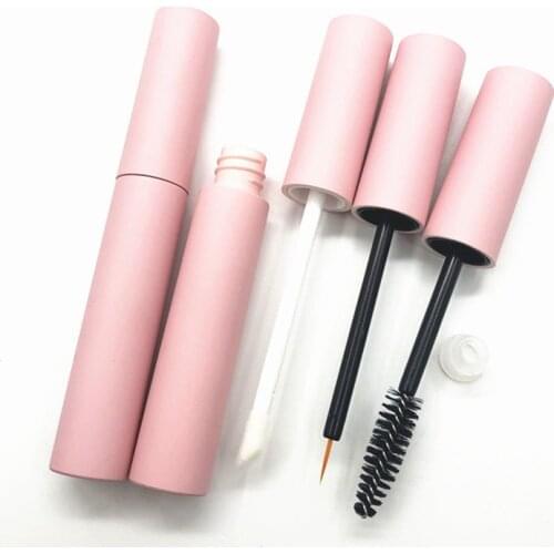 Wholesale 10ml Empty Lip Gloss Bottle Tubes Containers Mascara Tube Eyeliner Bottle Tube Containers Pink Lip Tub Makeup Bottles