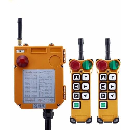 Crane remote control F24-8D 2 transmitter to 1 receiver special for egnineering machinery and hydraulic equipment