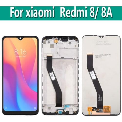 Original 6.22" For Xiaomi Redmi 8 M1908C3IC LCD Display Touch Screen Digitizer Assemby For xiaomi Redmi 8A MZB8458IN