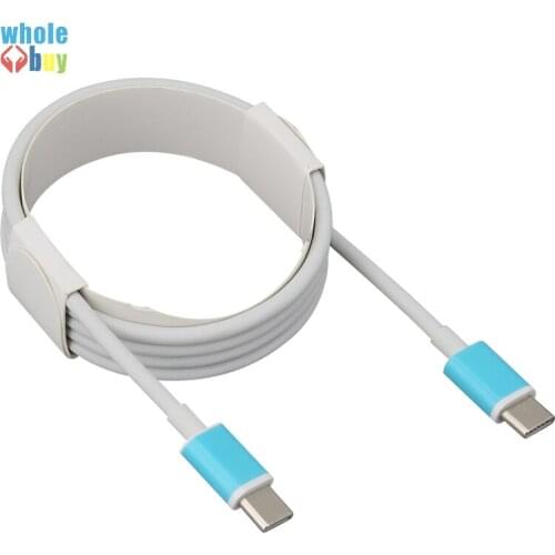 300pcs/lot Type-C Cable White Type-C To Type-C / 8pin To Type C Data Sync Charging Cable for Iphone X 8 Samsung S8 DELL XPS13